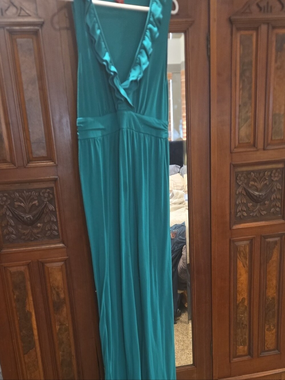 Merona Green Maxi Dress